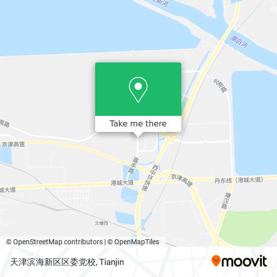 天津滨海新区区委党校 map