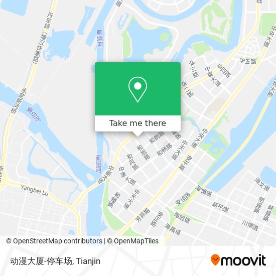 动漫大厦-停车场 map