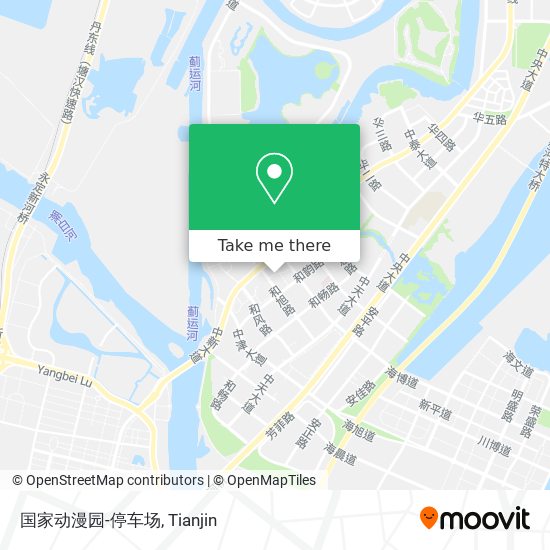 国家动漫园-停车场 map