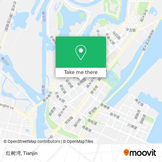 红树湾 map