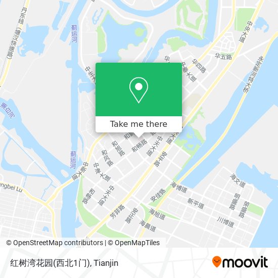 红树湾花园(西北1门) map