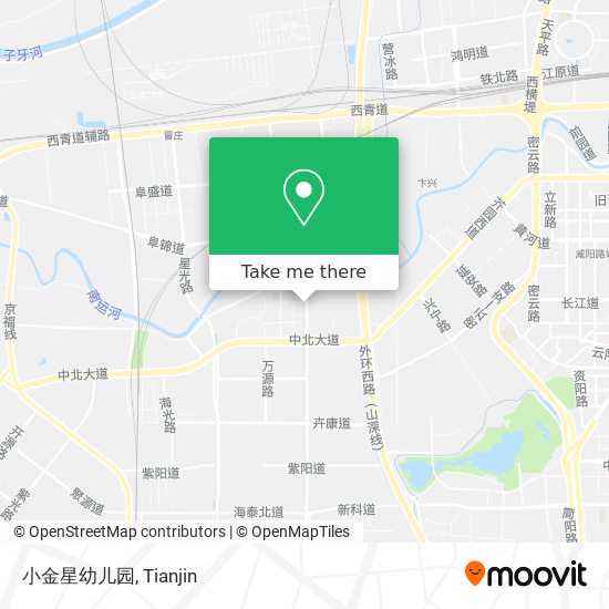 小金星幼儿园 map