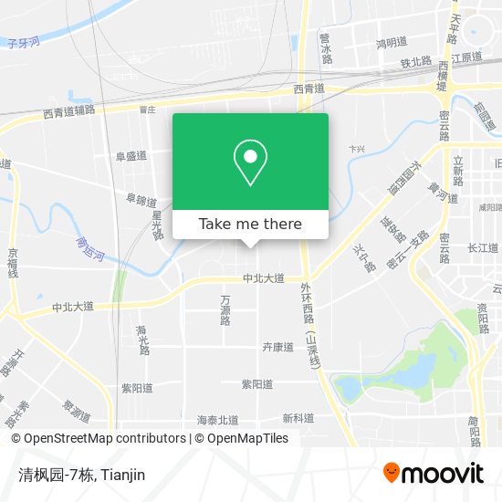 清枫园-7栋 map
