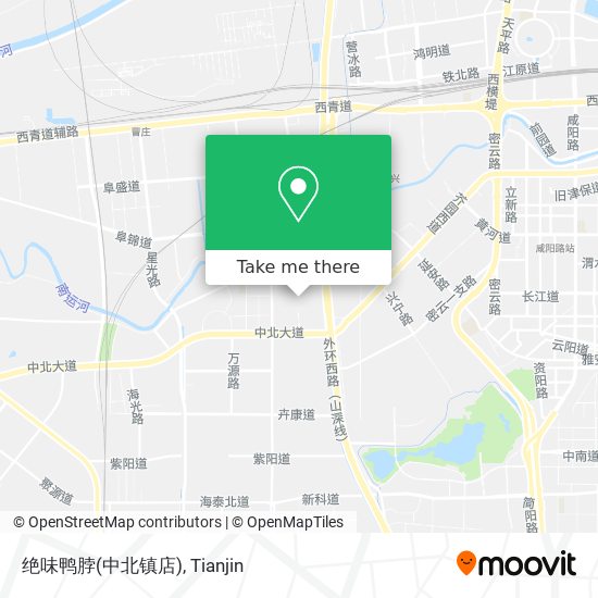 绝味鸭脖(中北镇店) map