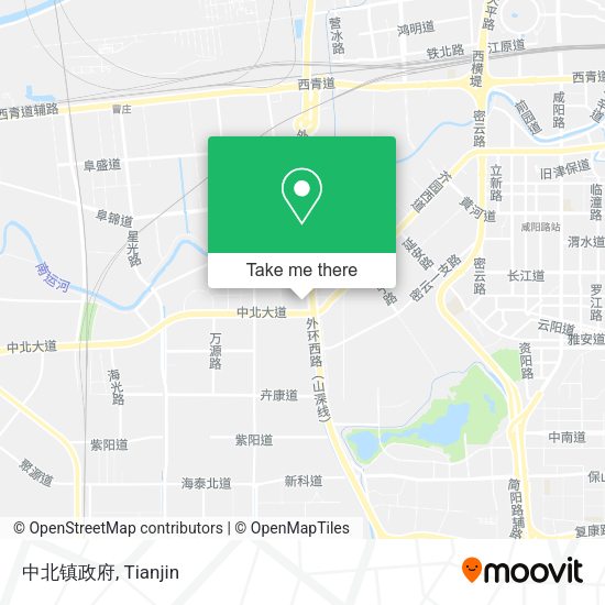 中北镇政府 map