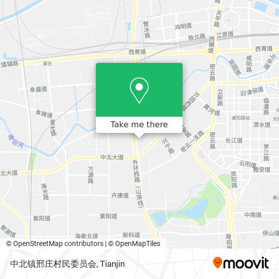 中北镇邢庄村民委员会 map