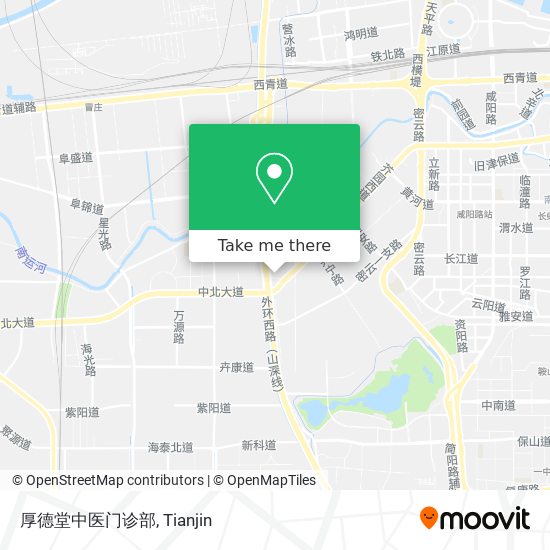 厚德堂中医门诊部 map