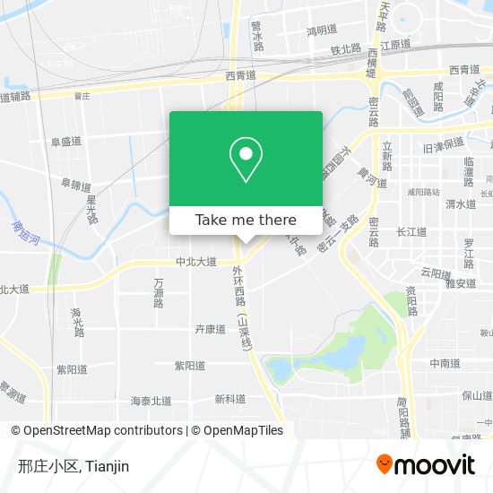 邢庄小区 map