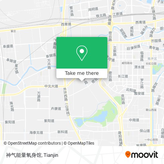 神气能量氧身馆 map