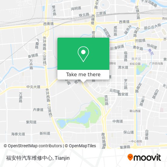 福安特汽车维修中心 map