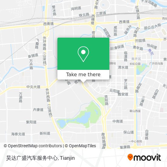 昊达广盛汽车服务中心 map
