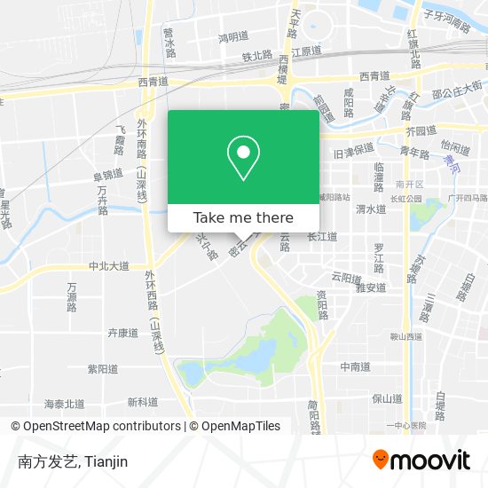 南方发艺 map