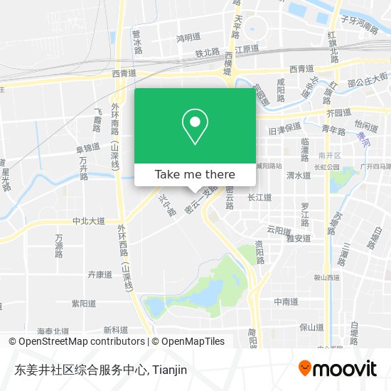 东姜井社区综合服务中心 map