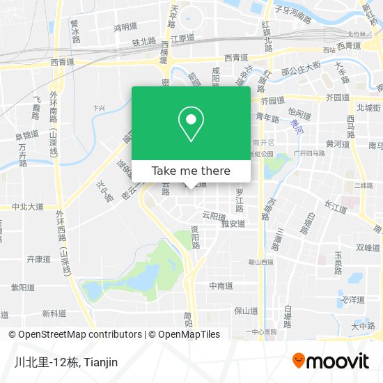 川北里-12栋 map