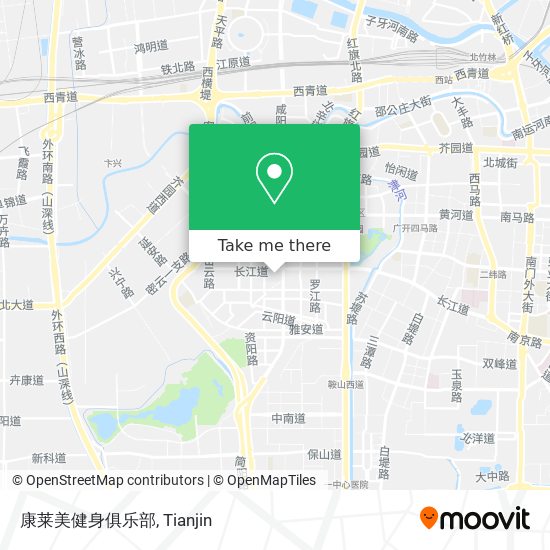 康莱美健身俱乐部 map