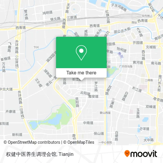 权健中医养生调理会馆 map