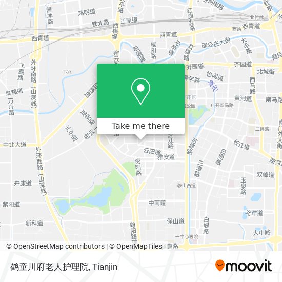 鹤童川府老人护理院 map