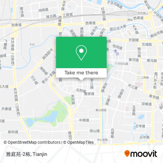 雅庭苑-2栋 map