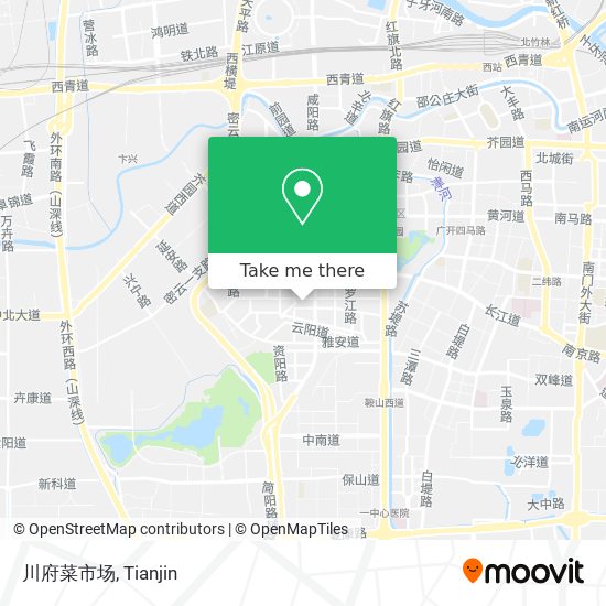 川府菜市场 map