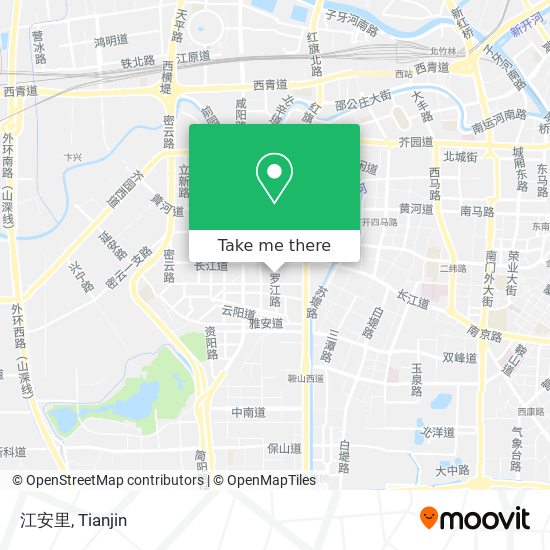 江安里 map
