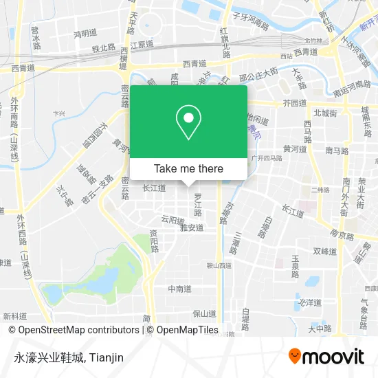 永濠兴业鞋城 map