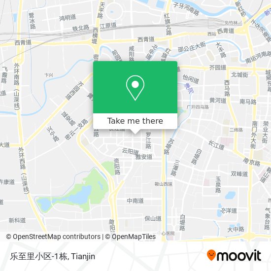 乐至里小区-1栋 map