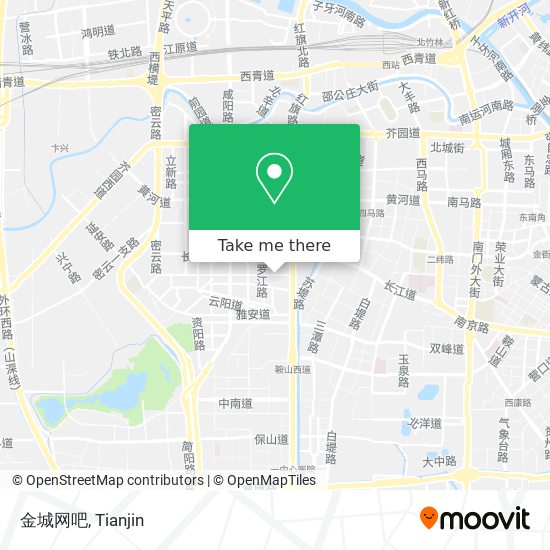 金城网吧 map
