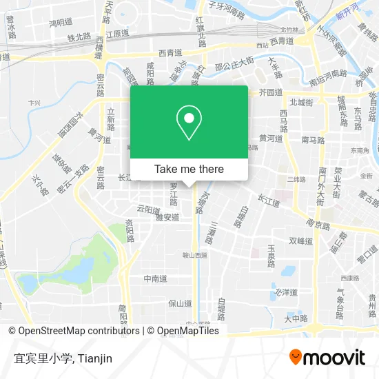 宜宾里小学 map
