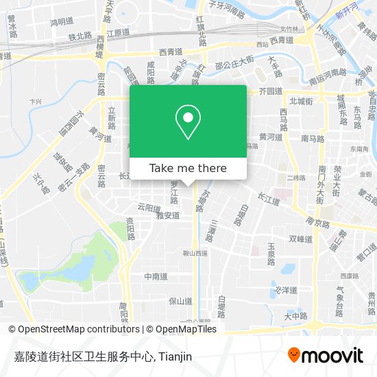 嘉陵道街社区卫生服务中心 map
