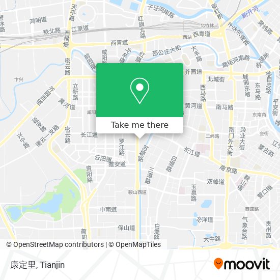 康定里 map