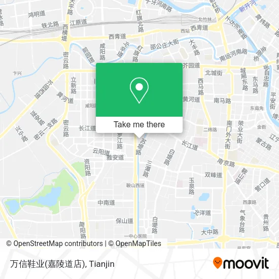 万信鞋业(嘉陵道店) map