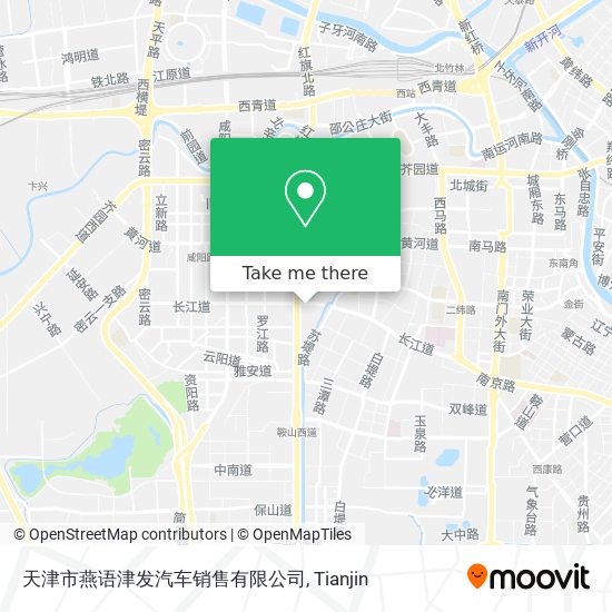 天津市燕语津发汽车销售有限公司 map