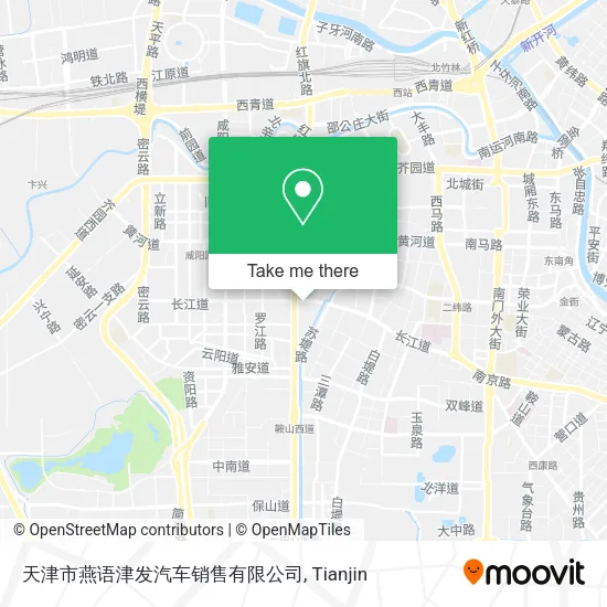 天津市燕语津发汽车销售有限公司 map