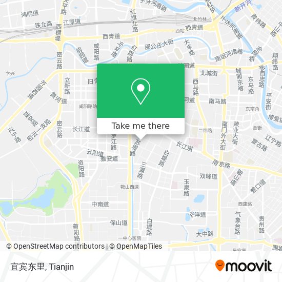 宜宾东里 map