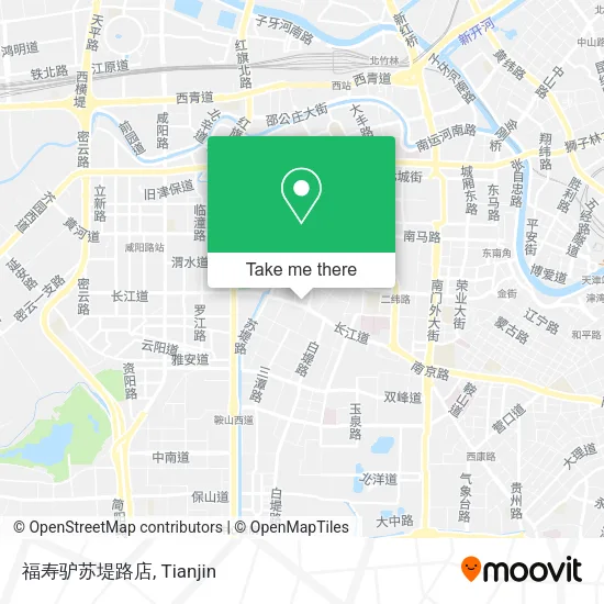 福寿驴苏堤路店 map