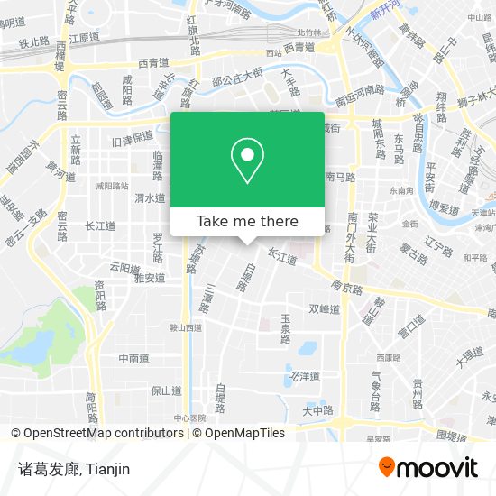 诸葛发廊 map