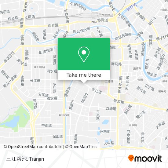 三江浴池 map
