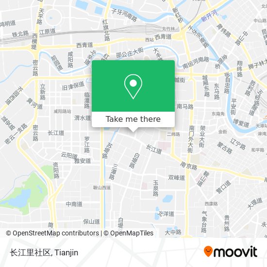 长江里社区 map