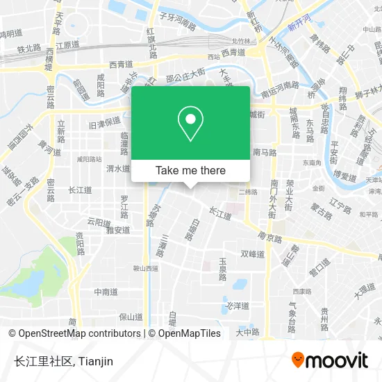 长江里社区 map
