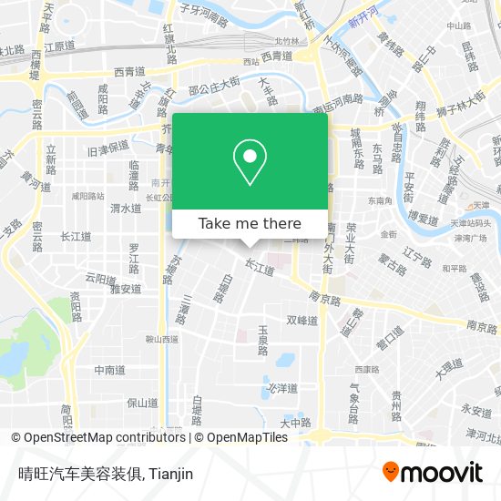 晴旺汽车美容装俱 map