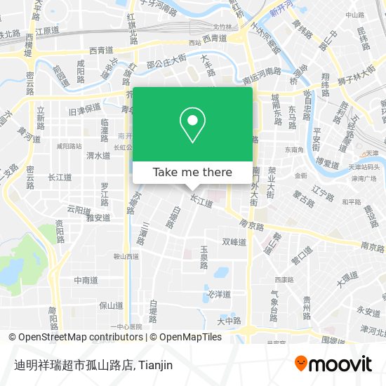 迪明祥瑞超市孤山路店 map