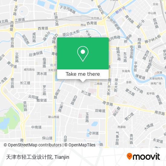 天津市轻工业设计院 map