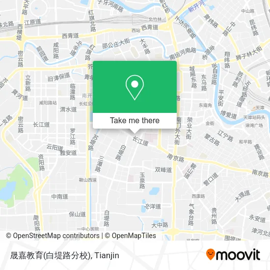 晟嘉教育(白堤路分校) map