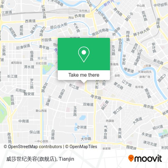 威莎世纪美容(旗舰店) map