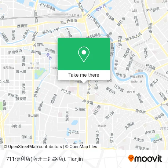 711便利店(南开三纬路店) map