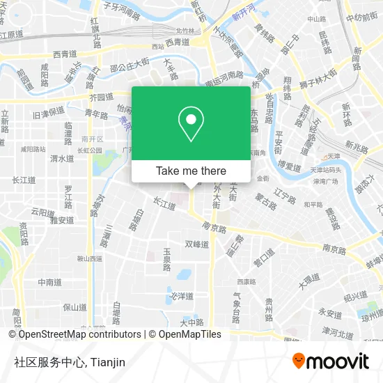 社区服务中心 map