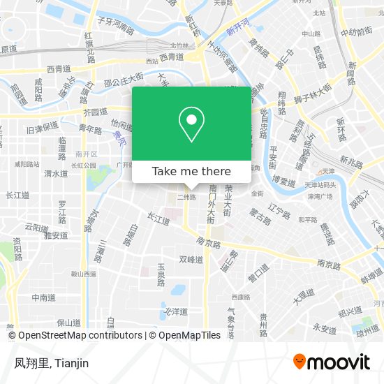 凤翔里 map