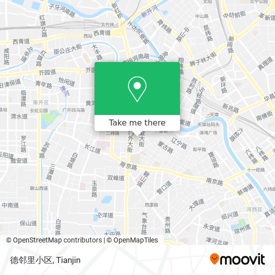 德邻里小区 map