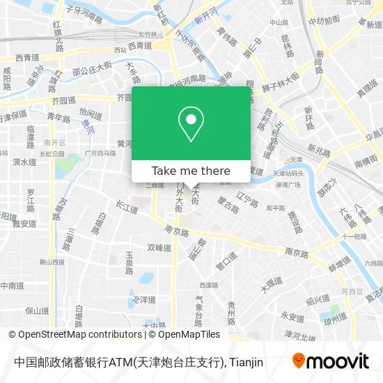 中国邮政储蓄银行ATM(天津炮台庄支行) map