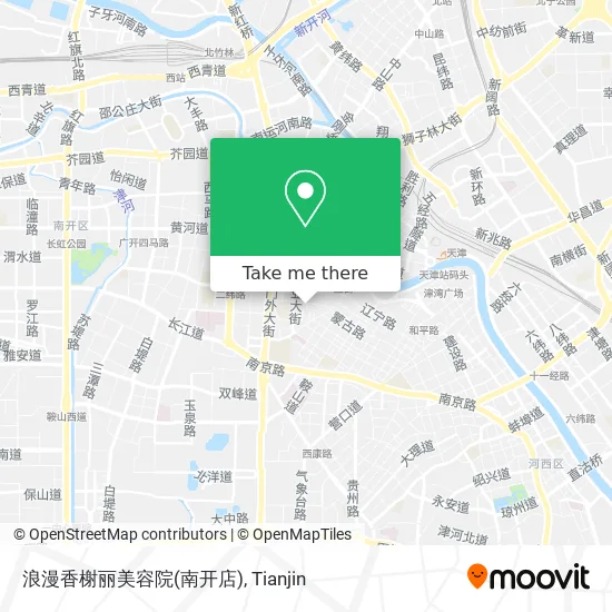 浪漫香榭丽美容院(南开店) map